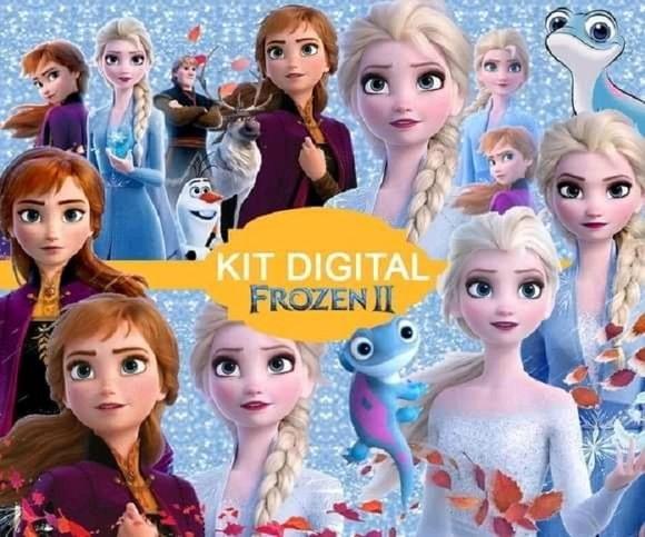 Arquivos Scrapbook digital Frozen II