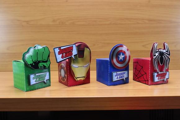 Arquivos Silhouette Caixas Decoradoras Super Herois Studio