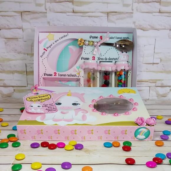 Arquivos Silhouette Mini Confeiteira Unicornio 03 Studio