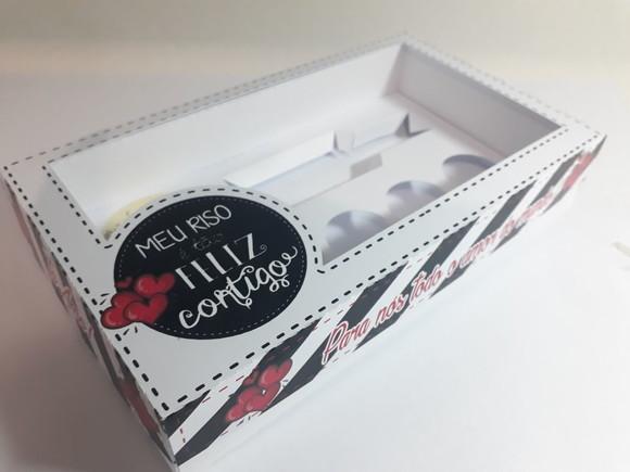 Arquivos Silhouette namorados caixa porta whisky e 4 doces