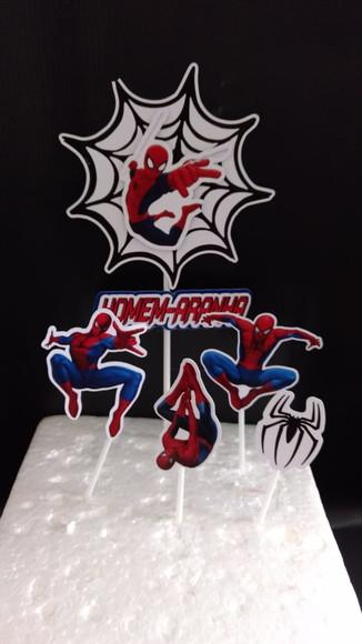 Arquivos Silhouette topo de bolo 102 Homem Aranha