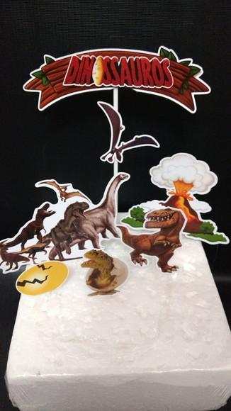Arquivos Silhouette topo de bolo 32 dinossauros