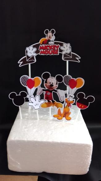 Arquivos Silhouette topo de bolo 68 Mickey