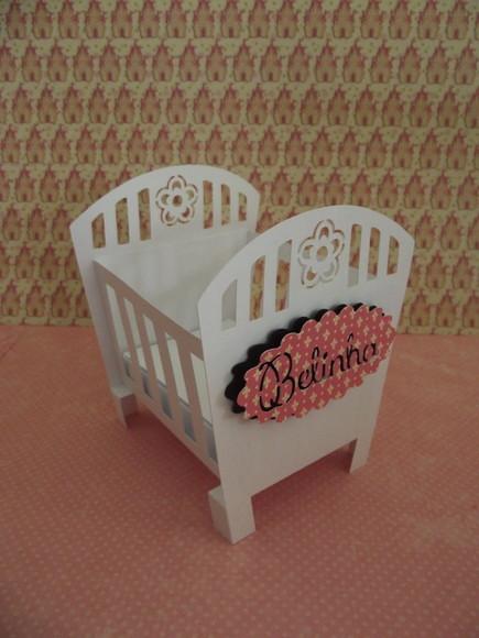 Berço Bercinho Cama De Bebê 3d Arquivo De Corte Silhouette