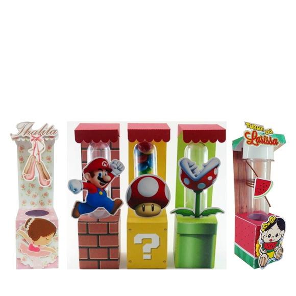 Box Tubete Com Toldo Telhadinho - Arquivo Silhouette