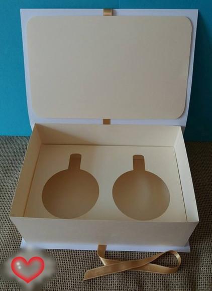 Caixa Para 2 Canecas - Arquivo De Corte Para Silhouette