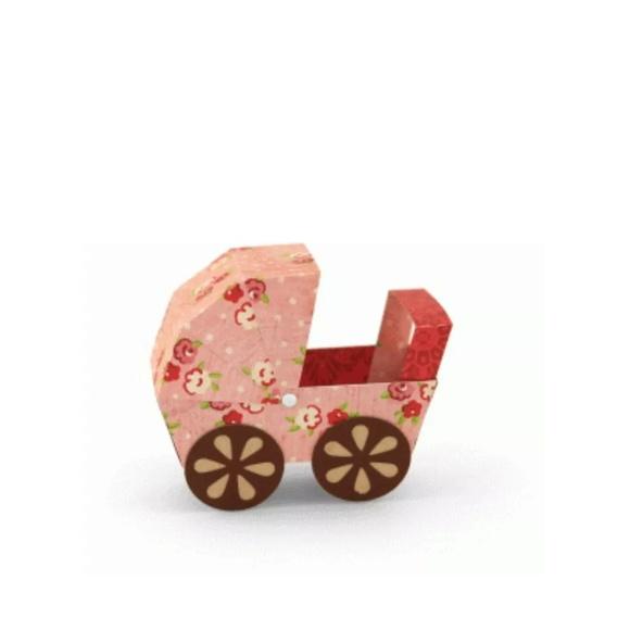 Carrinho De Bebe 3d Baby Cha Silhouette