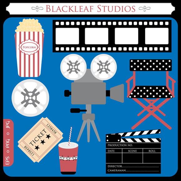 Coleção Kit Scrapbook Digital Cinema