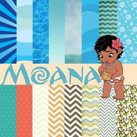 Kit Digital Moana Scrapbook