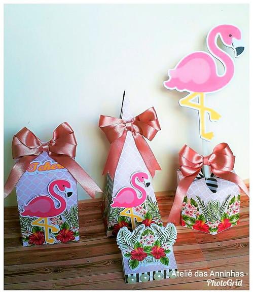 Kit Digital Silhouette Flamingo 3