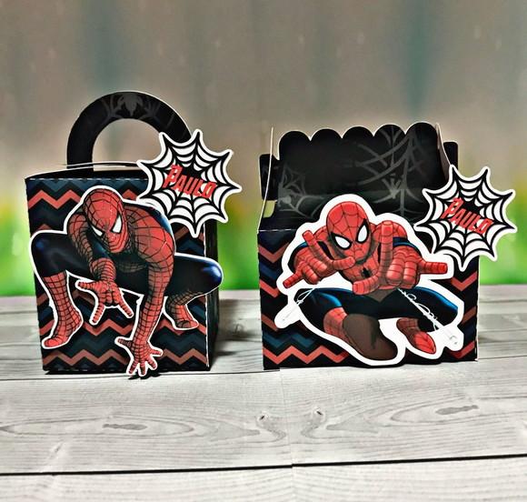 Kit Digital Silhouette Herois Homem Aranha 24
