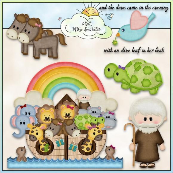 Kit Scrapbook A Arca De Noé