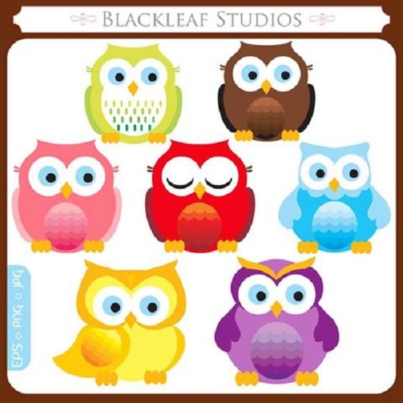 Kit Scrapbook Digital - Corujas