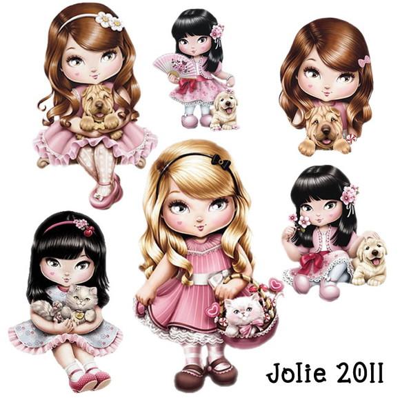 Kit Scrapbook Digital Jolie