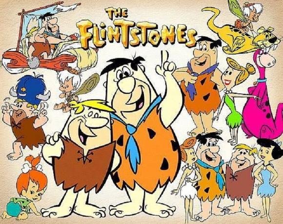 Kit Scrapbook Digital Os flintstones