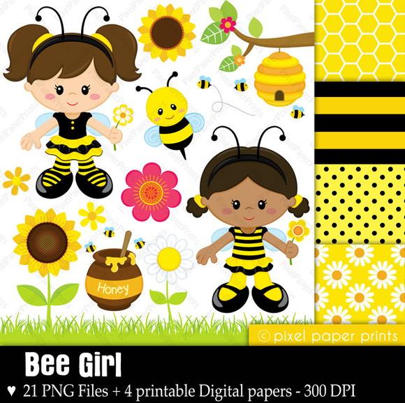 Kits Scrapbook Digital Abelhinhas