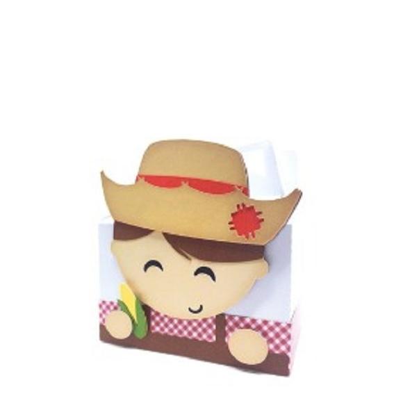 Menino Caipira Cute Festa Junina Silhoue