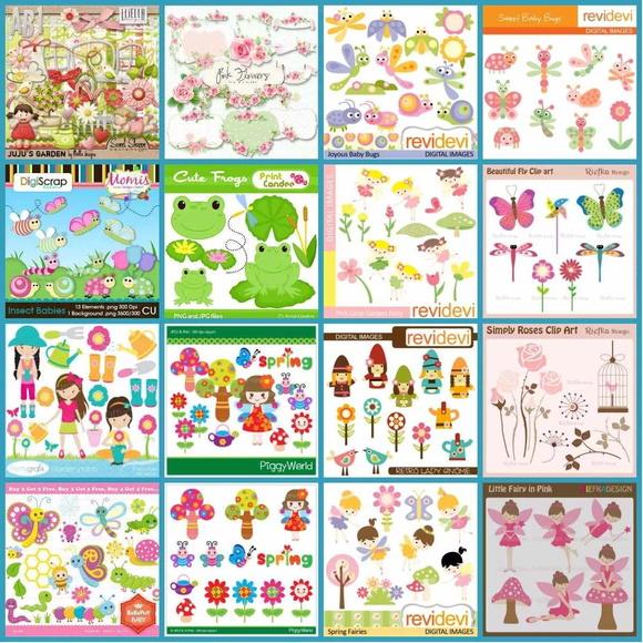 Mega Kit Jardim Encantado - 70 Kits