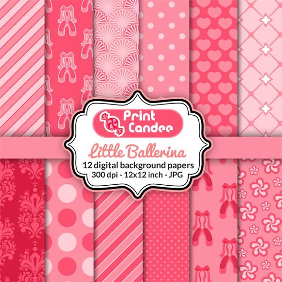 Scrapbook Digital Bailarinas 38 Kits