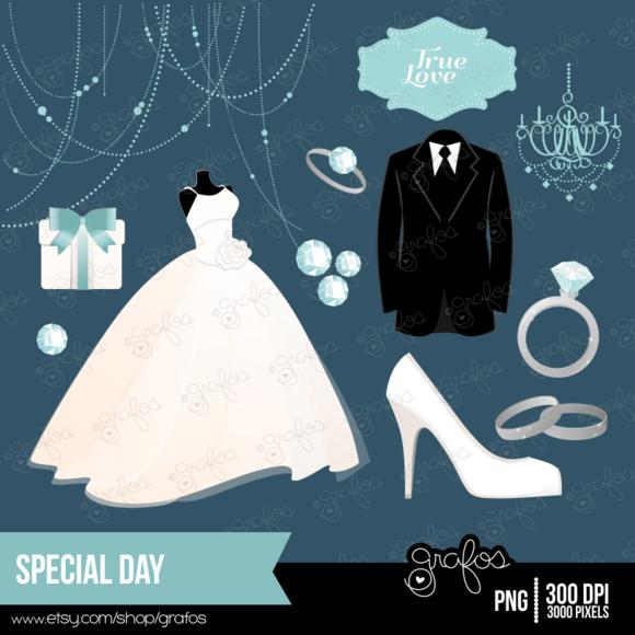 Scrapbook Digital Casamento - Clipart, Elementos E Fundos