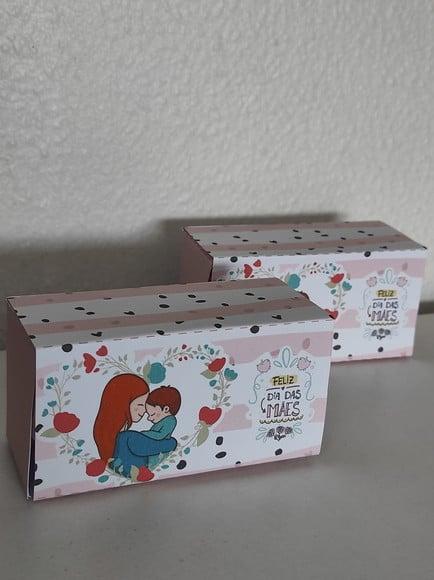 Arquivo de corte Dia das Mães caixa 2 doces Studio/PDF