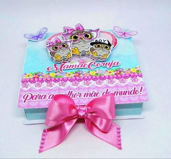 Arquivo de corte Mamãe coruja