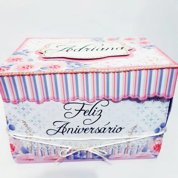 Arquivo De Corte Silhouette caixa aniversario studio/PDF 05