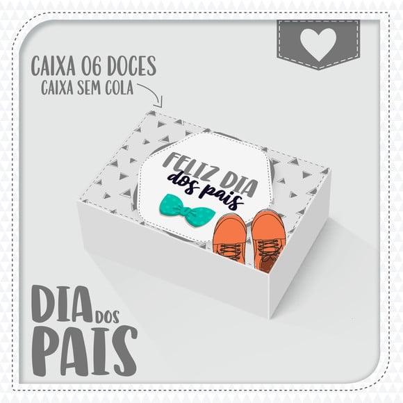 Arquivo de Corte Silhouette Caixa Feliz dia dos pais 02