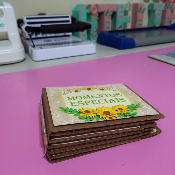 Arquivo de corte Silhouette mini álbum recordações