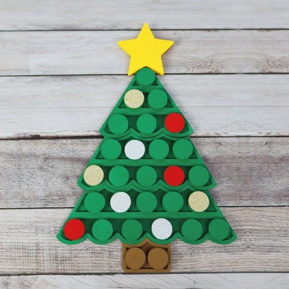 Arquivo de corte topos de bolo Natal POP IT
