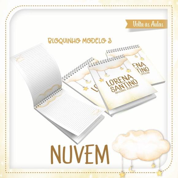 Arquivo Etiqueta Escolar Nuvem 2021 STUDIO/PDF