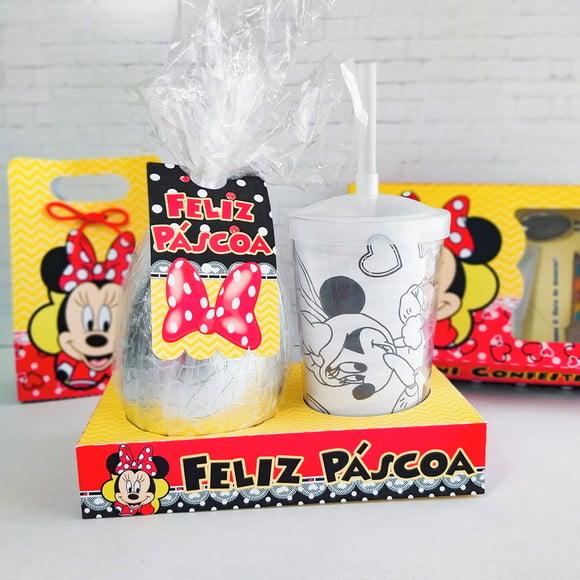 Arquivo Silhouette pascoa da Minnie