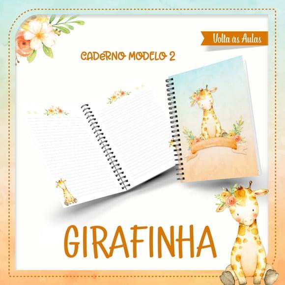 Arquivos Etiqueta Escolares girafinha 03 STUDIO/PDF