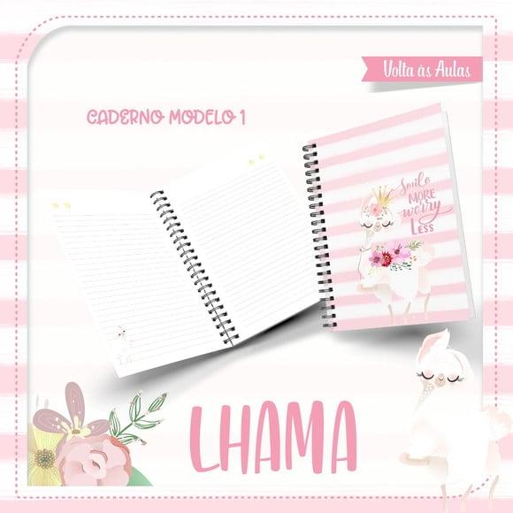 Arquivos Etiqueta Escolares lhama 02 STUDIO/PDF