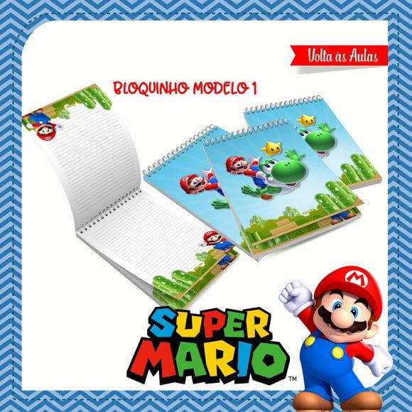 Arquivos Etiqueta Escolares Super Mario Bros STUDIO/PDF