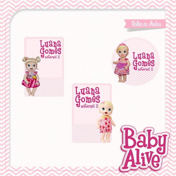 Arquivos Etiquetas Escolares Baby Alive 2021 STUDIO/PDF