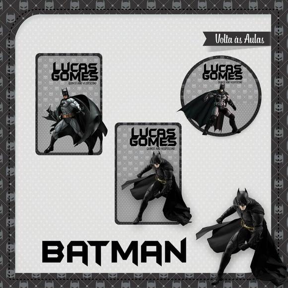 Arquivos Etiquetas Escolares Batman 2021 STUDIO/PDF