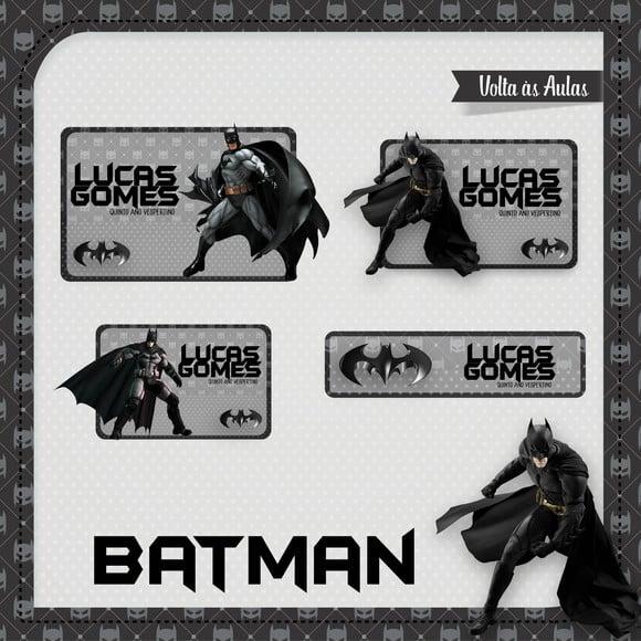 Arquivos Etiquetas Escolares Batman 2021 STUDIO/PDF