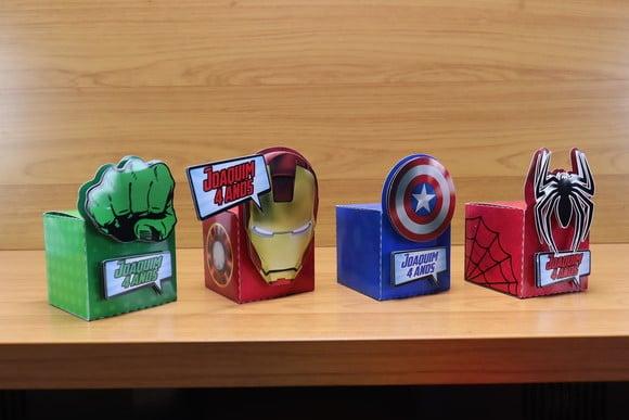 Arquivos Silhouette Caixas Decoradoras Super Herois Studio