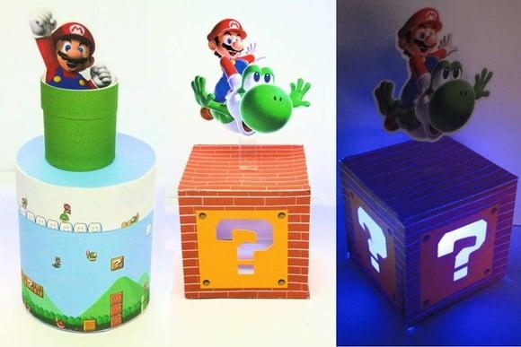 arquivos silhouette Super Mario 56