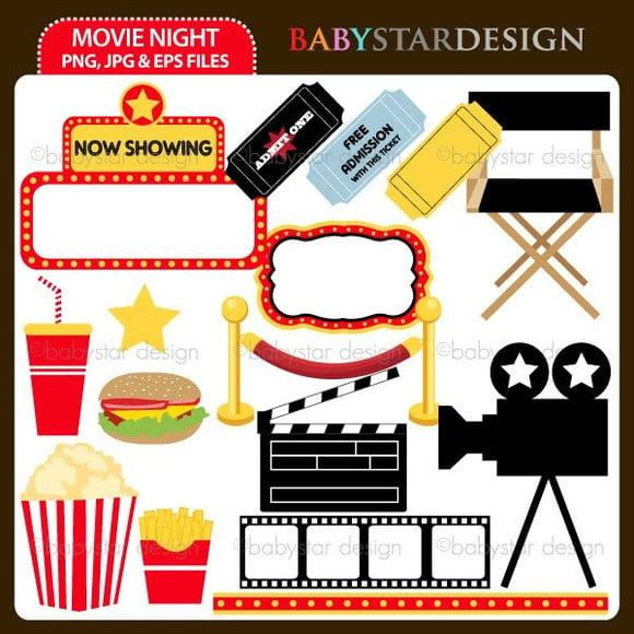Coleção Kit Scrapbook Digital Cinema