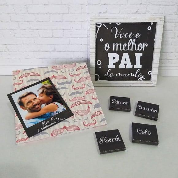 Kit Digital Feliz Dia dos Pais Studio/PDF 2