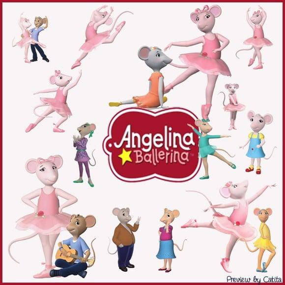 Kit Scrapbook Angelina Bailarina