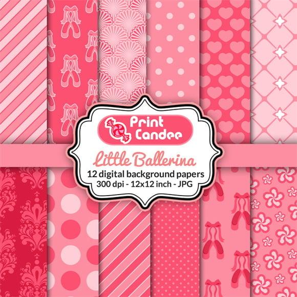 Scrapbook Digital Bailarinas 38 Kits