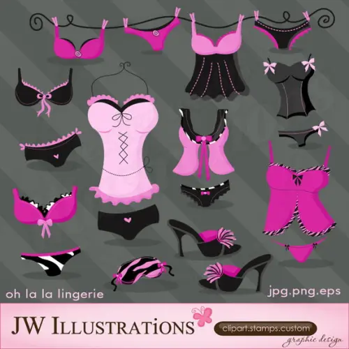 20 Kits Scrapbook Digital Cha De Langerie +2brindes
