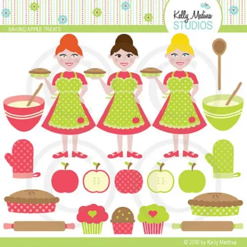 29 Kits Scrapbook Digital Cha De Panela- Cha De Cozinha