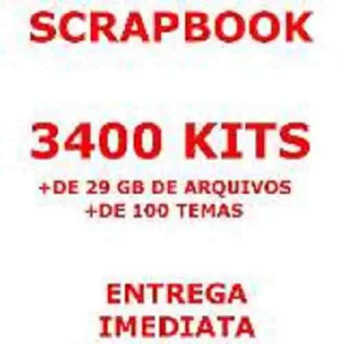 3400 Kits Para Scrapbook Digital (+100 T