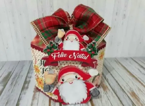 Arquivo caixa Panetone Natal 09 500 gramas