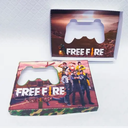 Arquivo caixa pascoa controle vídeo game FreeFire Studio/PDF