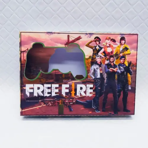 Arquivo caixa pascoa controle vídeo game FreeFire Studio/PDF